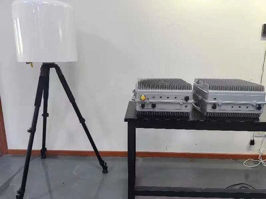 750W UAV Portable Drone Jammer Counter Radio Frequency Jamming Devices