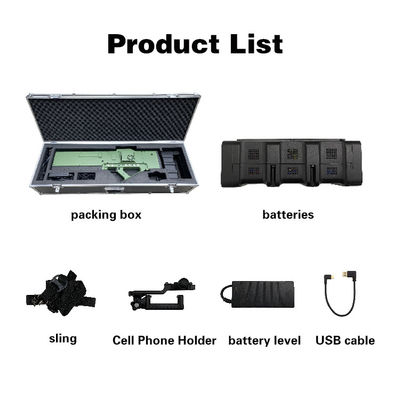1.5GHz Signal Drone Detection And Jamming Gun UAV Jammer