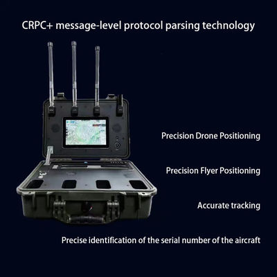 Handheld Suitcase Drone Signal Detector Positioning Jammer System 5.8G