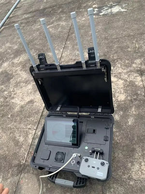 Handheld Suitcase Drone Signal Detector Positioning Jammer System 5.8G