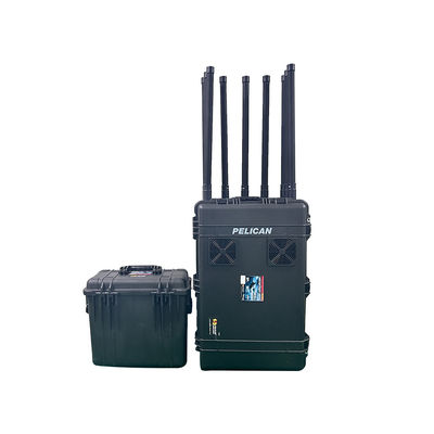 3KM Drone Detection And Jamming Positioning UAV Defense System High Power