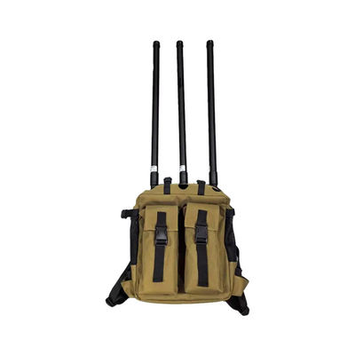 220V Drone Detection Equipment Backpack UAV Defense 4 Band 1.5KM