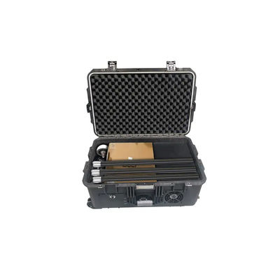 Portable Suitcase Drone Defence System UAV Navigation Decoy Jammer Block Signal