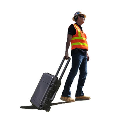 Portable Suitcase Drone Defence System UAV Navigation Decoy Jammer Block Signal