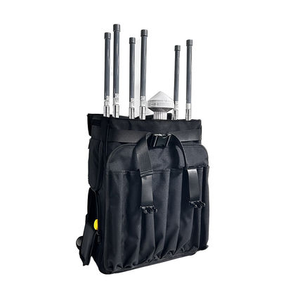 Portable FPV Drone Detector Jamming Backpack Equipment 10KM