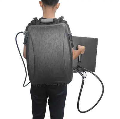150W Sandproof Military Drone Countermeasures Equipment Jamming Backpack