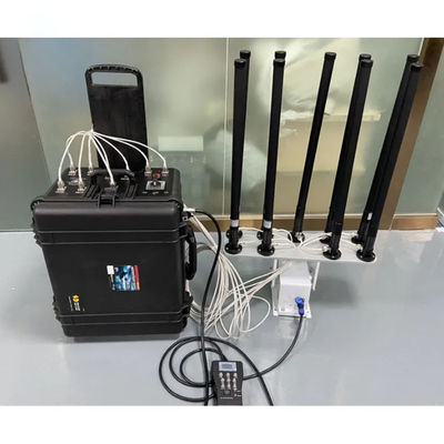 High Power Vehicle Drone Radio Frequency Jammer UAV Detection Defense