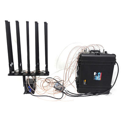 High Power Vehicle Drone Radio Frequency Jammer UAV Detection Defense