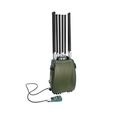 High Power Drone Jammer FPV Counter Backpack 3km 900MHz