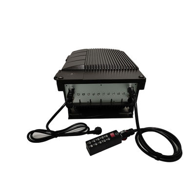 Electromagnetic 5km Drone Jammer Frequency Blocker UAV Countermeasures Equipment