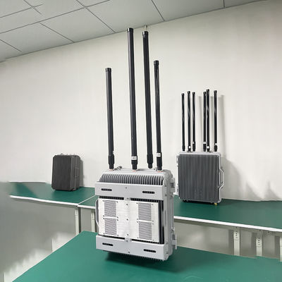 500W Automatic UAV Counter Drone Jammer Detection Device Omnidirectional