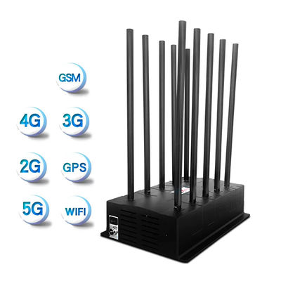 4G 5G Desktop Signal Gps Tracker Jammer Cell Phone Scrambler Custom