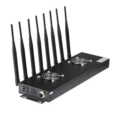 Indoor Universal Jammer WIFI Signal Scrambler GPS LTE Cell Phone 80W