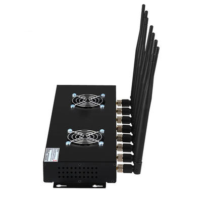 Indoor Universal Jammer WIFI Signal Scrambler GPS LTE Cell Phone 80W