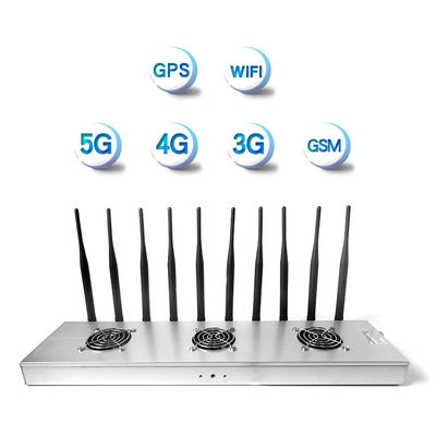 GSM CDMA 4G Jammer Mobile Phone Signal Portable For Museum