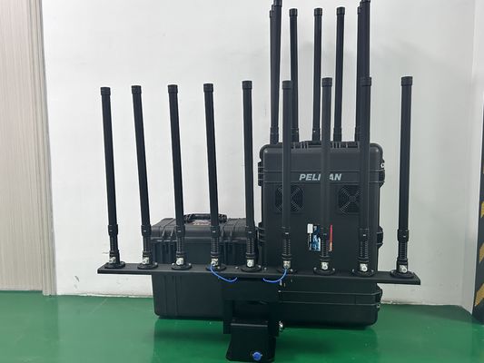 Portable Drone Omnidirectional Countermeasures Trolley Equipment Customized Frequency Bands Integrated Design