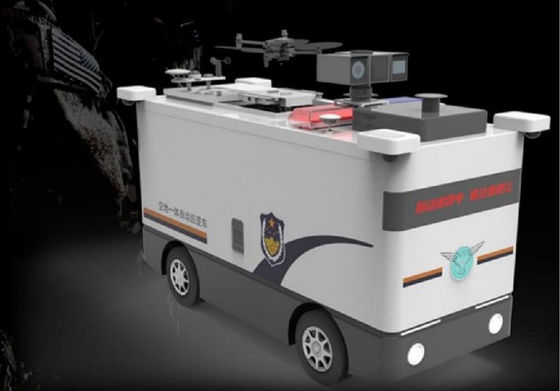 5G Internet Air-ground Integrated Automatic Patrol Vehicle 40km/h Maximum Speed With Intelligent Control And Human-Machine Collaboration