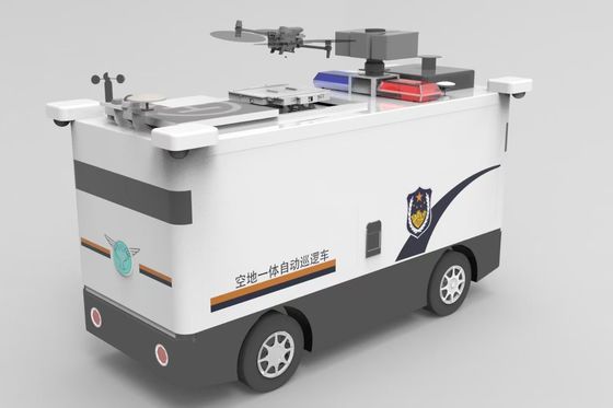5G Internet Air-ground Integrated Automatic Patrol Vehicle 40km/h Maximum Speed With Intelligent Control And Human-Machine Collaboration