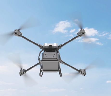 Double-compartment Heavy-duty Unmanned Aerial Vehicle,  Foldable Design Large Load UAV