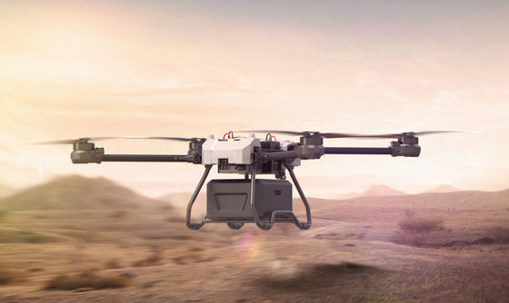Double-compartment Heavy-duty Unmanned Aerial Vehicle,  Foldable Design Large Load UAV
