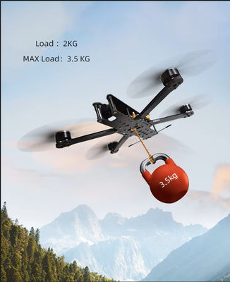5.8G 3W FPV Drone Speed Racing Mini Drone 4K with FC F405 BL32 4IN1 6S 60A and Servo Camera