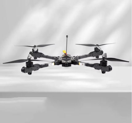 Long Distance Flight 15-inch FPV Drone Kit with Carbon Fiber Quadcopter and 1.6W/2W/3W Power