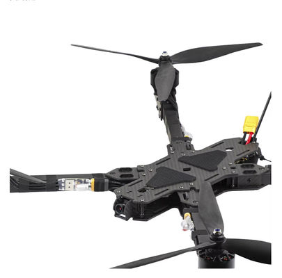 Long Distance Flight 15-inch FPV Drone Kit with Carbon Fiber Quadcopter and 1.6W/2W/3W Power