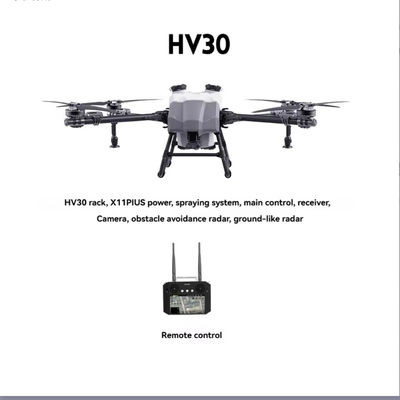Agricultural Drone Sprayer with Powerful Motor Folded Size 603*1120*700mm Flight Speed 5-10m/s