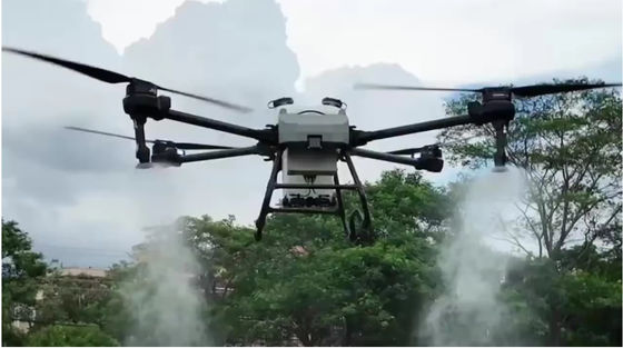 Revolutionary JIS HV50 Disinfection Drone 2300mm Wheelbase 5-10m/s Flight Speed Powerful Motor for Plant Protection