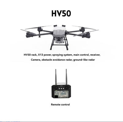 Revolutionary JIS HV50 Disinfection Drone 2300mm Wheelbase 5-10m/s Flight Speed Powerful Motor for Plant Protection