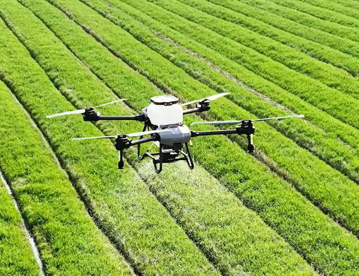 Advanced Ultrasonic Flowmeter Drone with Z-Shaped Folding Boom for Easy Transport