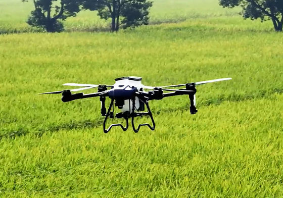 High-Flow Double-Rotor Pump Drone Integrated Bin With Precise Weighing Module Quick Disassembly