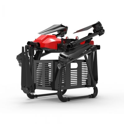 Dual-electric transportation with a brand-new structure / Modular design of the body / Super strong compatibility / Equipped with quick disassembly dual batteries / Front and rear folded six-rotor