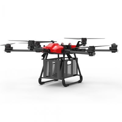 Dual-electric transportation with a brand-new structure / Modular design of the body / Super strong compatibility / Equipped with quick disassembly dual batteries / Front and rear folded six-rotor