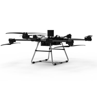 Equipped with quick-disassembly four battery compartments / front and rear folding six-rotor design / new fuselage structure / modular design / extremely strong compatibility