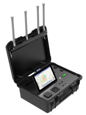 H1C Portable Drone Detector,used for detection, identification, location and tracking of drones and pilots.