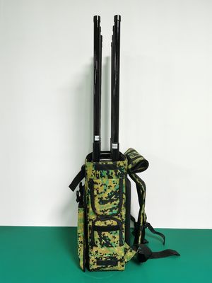 Portable Backpack Drone Jammer With Omni-Directional Antenna and Plug-In Battery Design