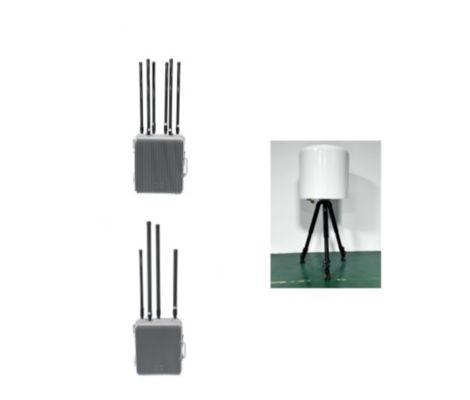 Flexible Deployment Drone Jammer With Intelligent Linkage Deep Monitoring For Effective Security