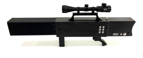 Fully Covers UHF Broadband Seamless Drone Jammer Gun Portable Integrated With Directional Antenna / Plug-in Battery Design
