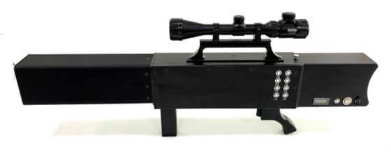 Portable Full Coverage Drone Jammer with Directional Antenna and Built-in Battery