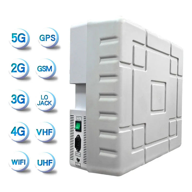 High Power GSM CDMA LTE Cell Phone Jammer Gps Blocker 2g 3g 4g 5g