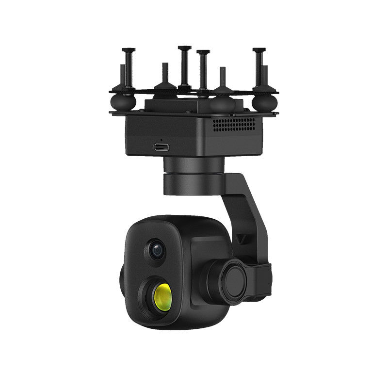 ZT6 Mini Optical Pod Dual Sensors 4K 8MP 6X Digital Zoom Gimbal Camera Thermal Imaging 3-Axis Stabilizer ArduPilot