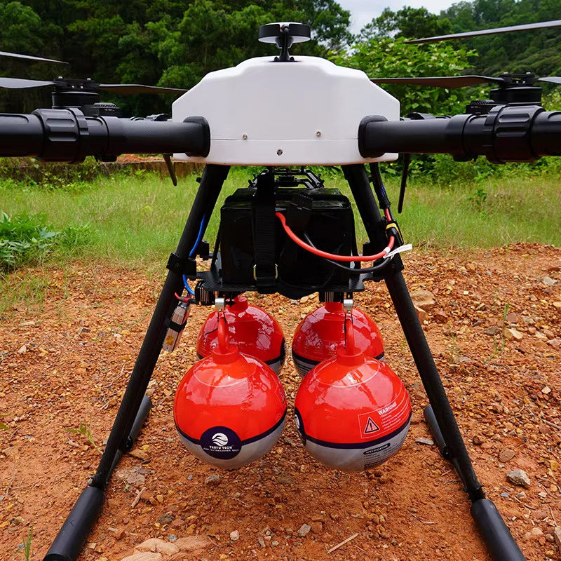 15kg Freight Capacity Professional Carrier Drone with Drop Thrower and 1000 Nits Display