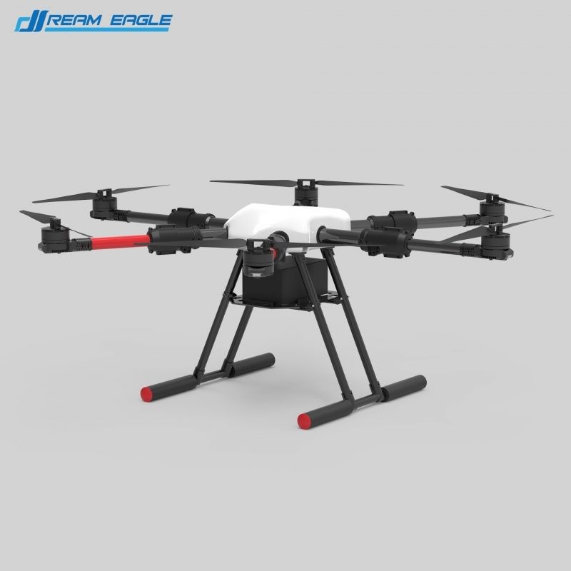 High-strength material/Training for medium-sized unmanned aircraft / Resistant to dust and rain / Compatibility of the fuselage / New folding method