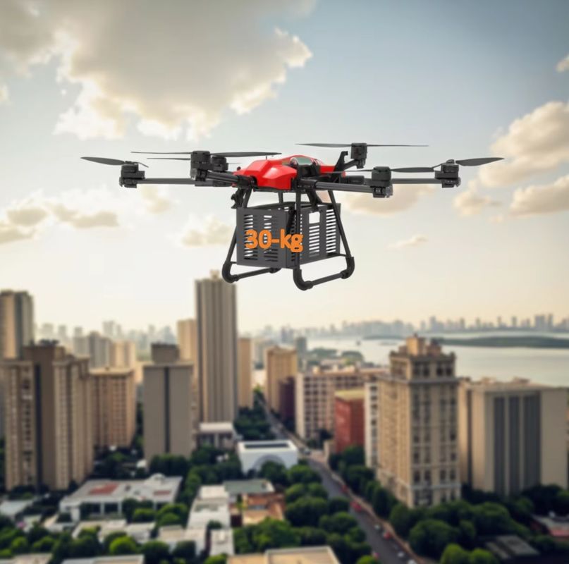 LED light equipped drone/foldable prosumer drone/High-loading drones/GPS drone/four-Rotor drone/delivery drone/remote control professional drone/remote controlled drone/4K UHD video capture