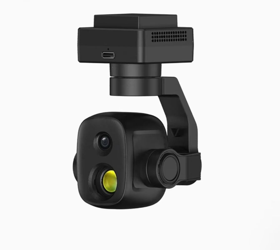 Four-Optical Pod 4K AI Hybrid Zoom Drone Camera with GPS 3-Axis Gimbal ZT30 Thermal Imaging and Laser Ranging