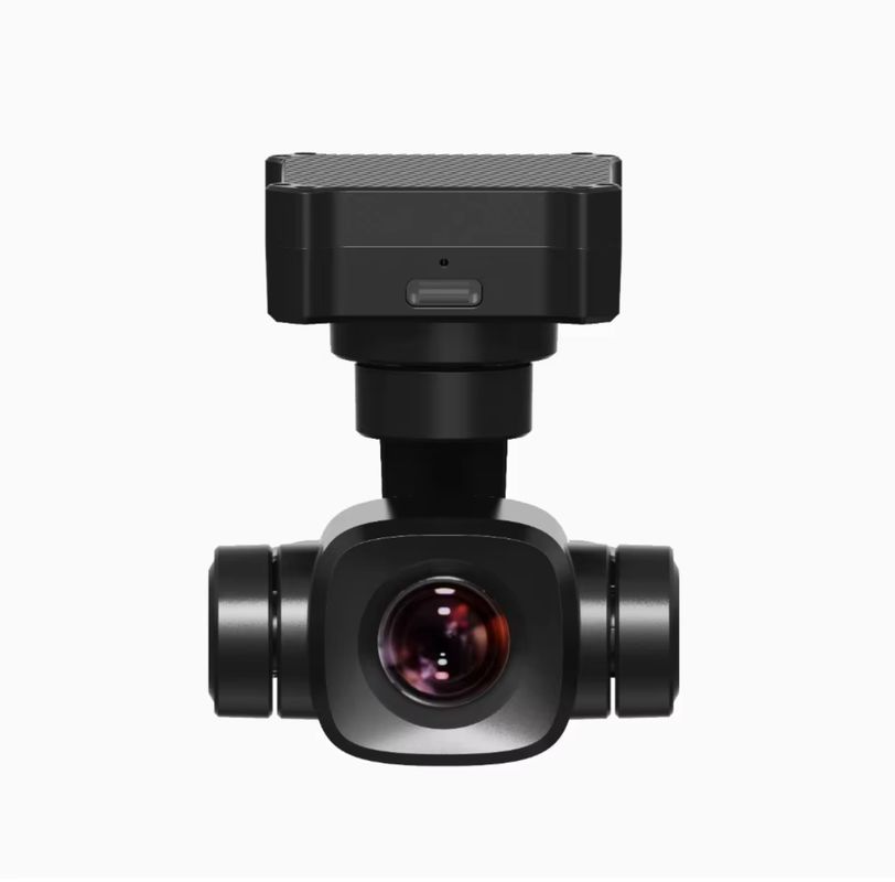 Four-Optical Pod Gimbals Drone Camera with GPS 3-Axis Gimbal and Thermal Imaging Laser Ranging ZT30 180-Degree Hybrid Zoom