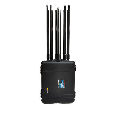3KM Drone Detection And Jamming Positioning UAV Defense System High Power