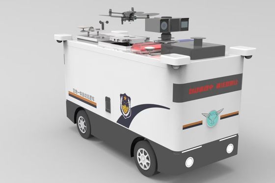 5G Internet Air-ground Integrated Automatic Patrol Vehicle 40km/h Maximum Speed With Intelligent Control And Human-Machine Collaboration