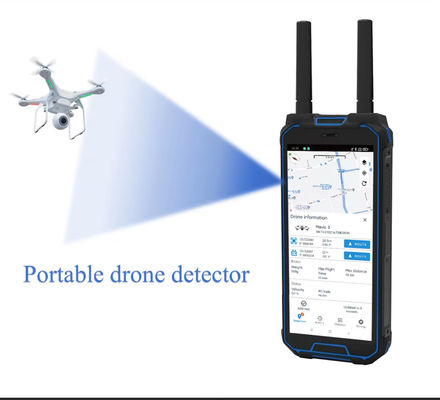 6-Inch Screen Portable Drone Detection Device with Long-Distance Positioning and Full Coverage Swimwear for DJI Search